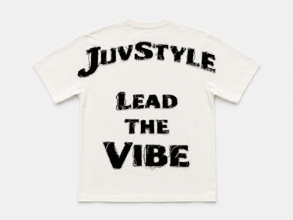 Lead The Vibe Tee black